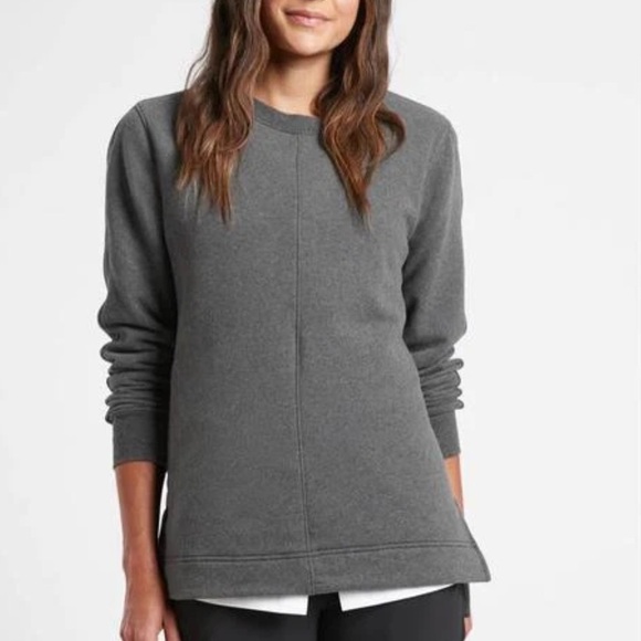 Athleta Retroplush Crewneck Sweater - Picture 1 of 8